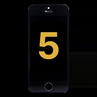 LCD Display für iPhone 5 (professionell aufgearbeitet) (Black (Schwarz))