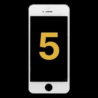 LCD Display für iPhone 5 (professionell aufgearbeitet) (White (Weiß))