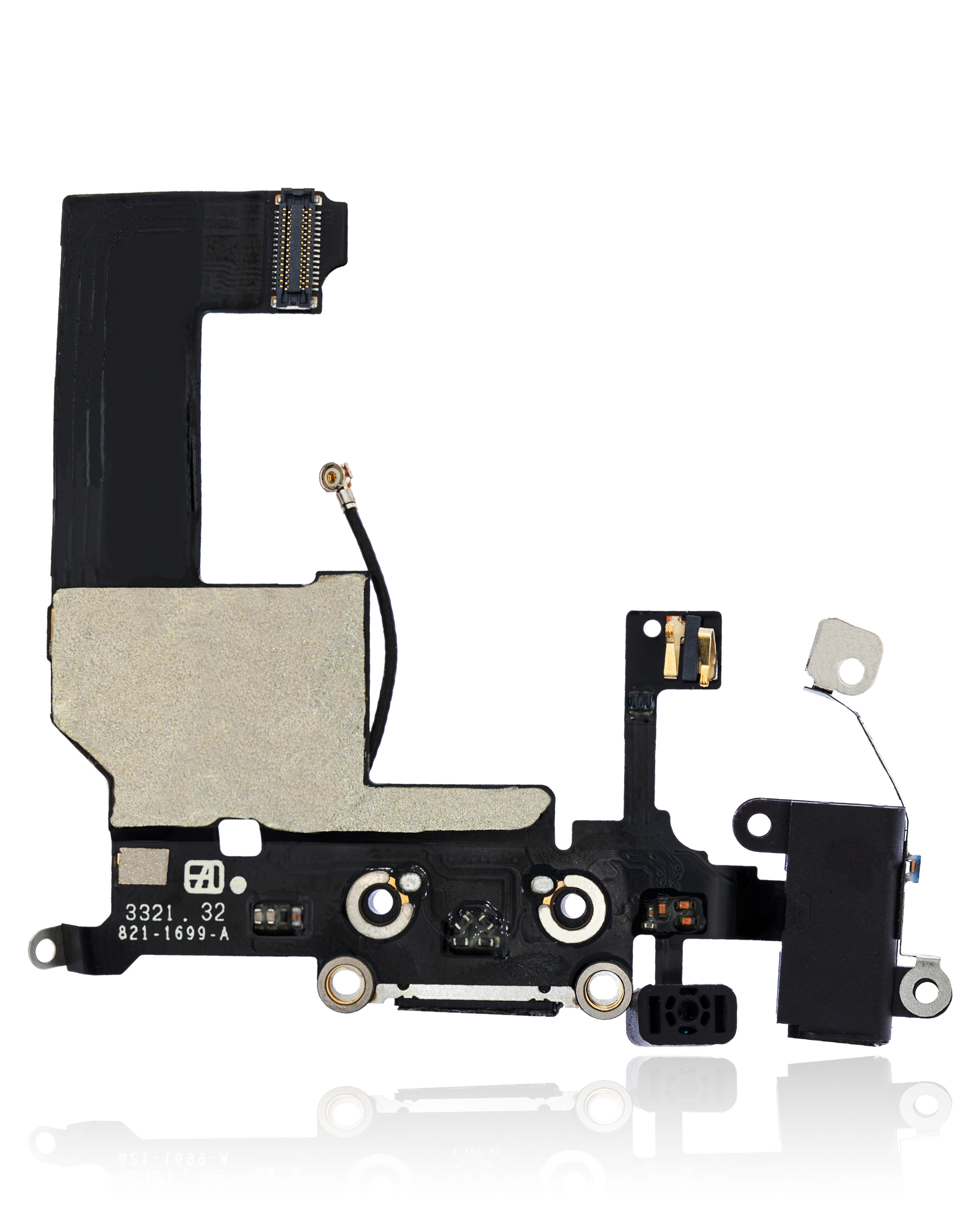 Ladebuchse Flexkabel für iPhone 5 (Space Gray) – Bild 3