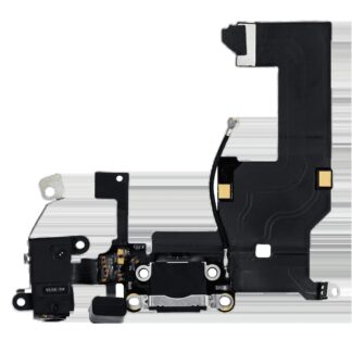 Ladebuchse Flexkabel für iPhone 5 (Space Gray)