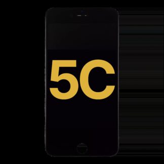 LCD Display für iPhone 5C (professionell aufgearbeitet) (Black (Schwarz))