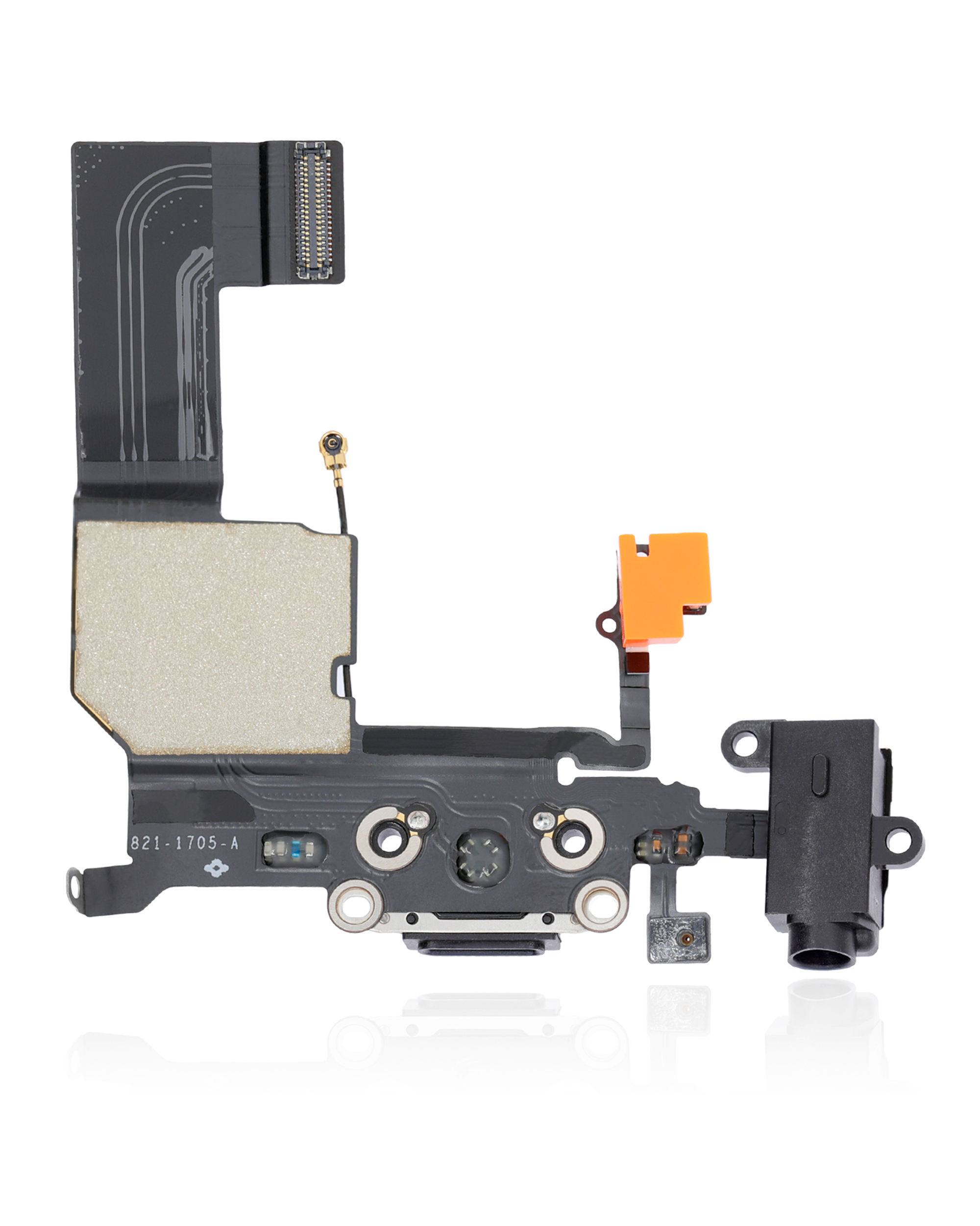 Ladebuchse Flexkabel für iPhone 5C (Black (Schwarz)) – Bild 3