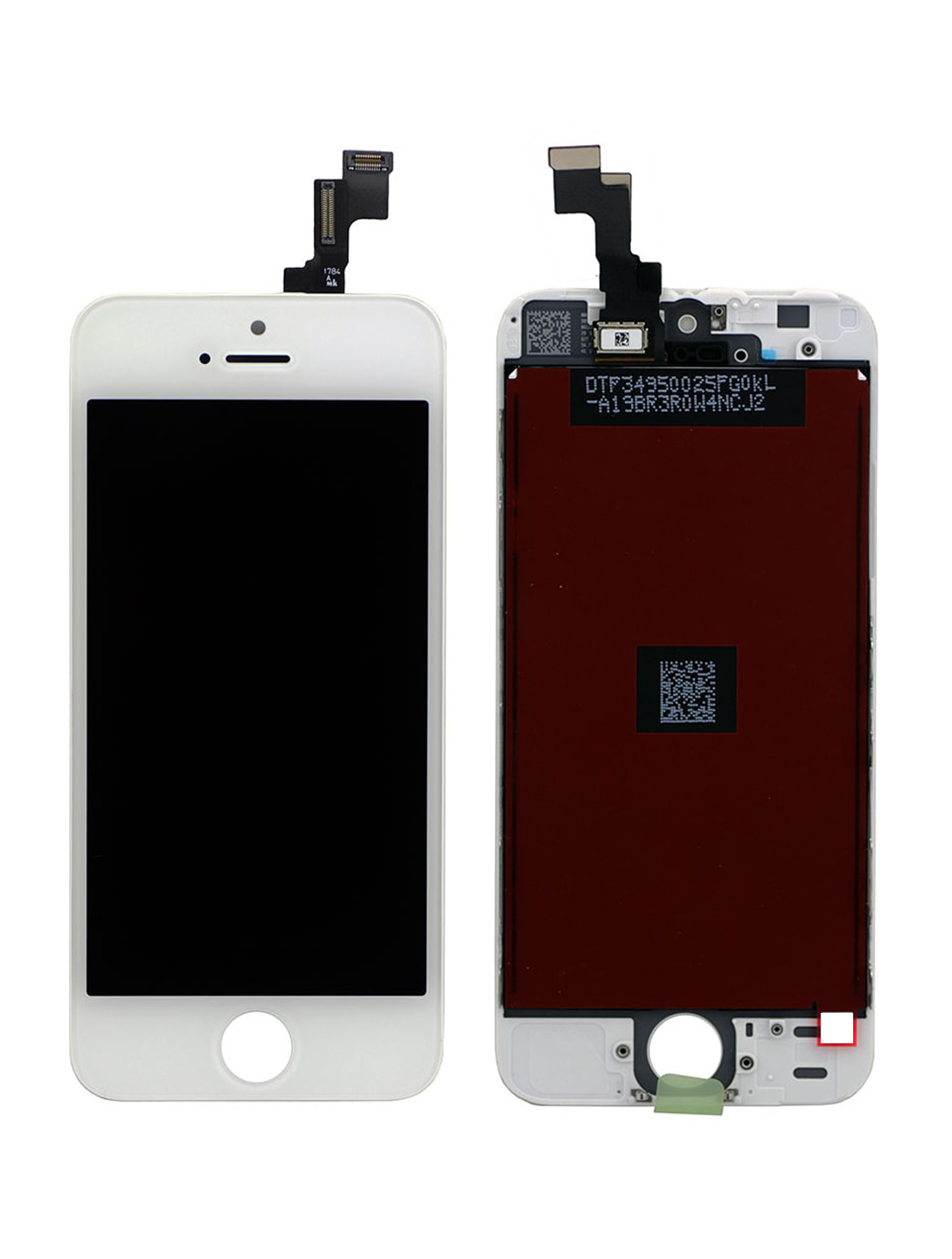 LCD Display für iPhone 5S / SE (2016) (Aftermarket) (White (Weiß)) – Bild 3