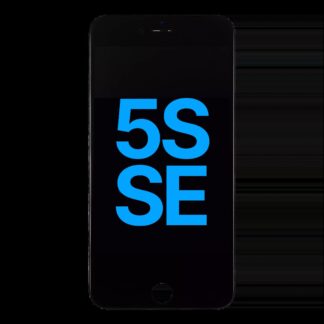 LCD Display für iPhone 5S / SE (2016) (Aftermarket) (Black (Schwarz))