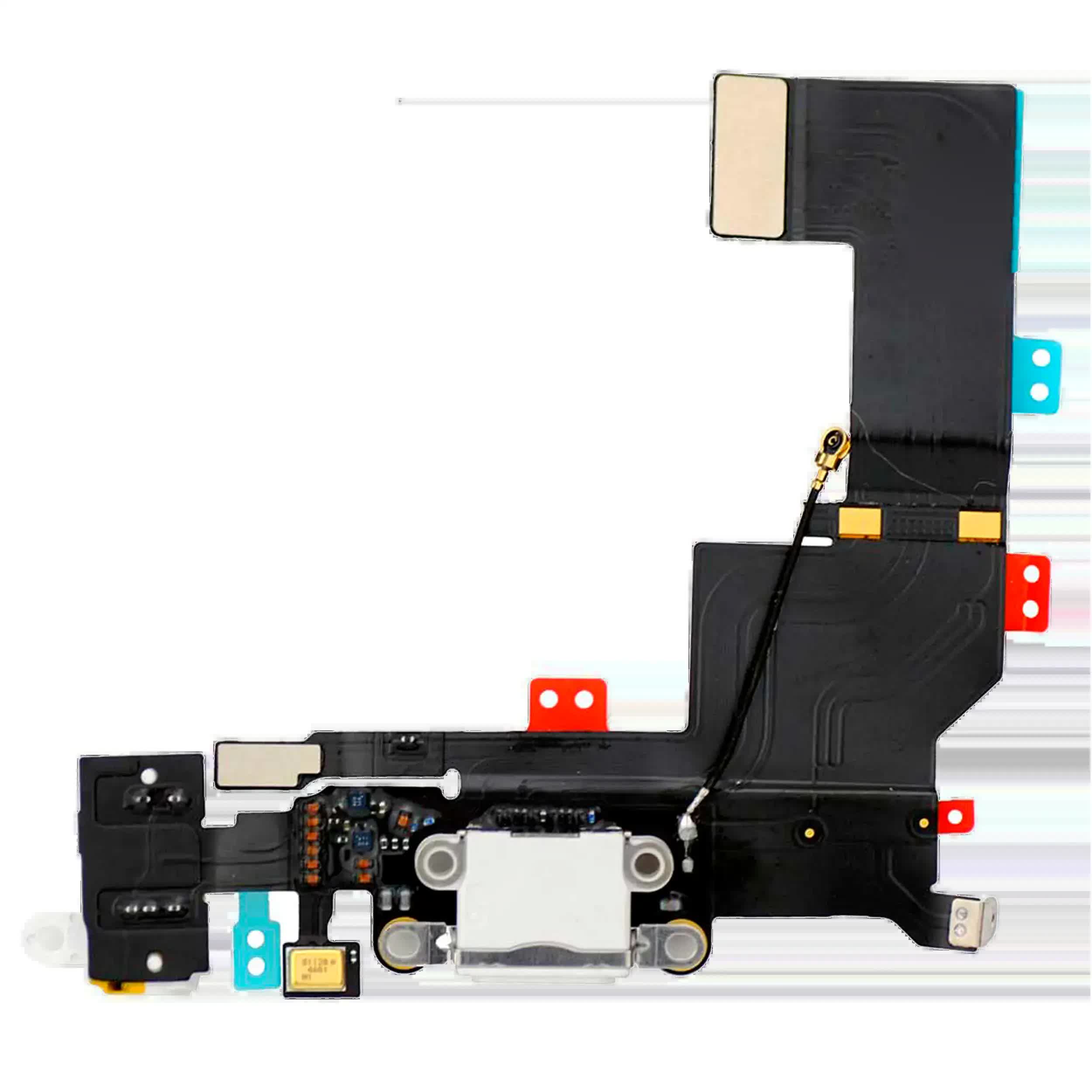 Ladebuchse Flexkabel für iPhone 5S (Silver (Silber))