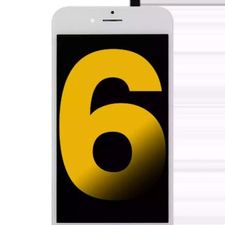 LCD Display für iPhone 6 (professionell aufgearbeitet) (White (Weiß))