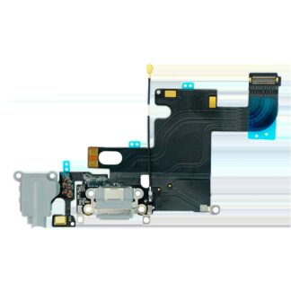 Ladebuchse Flexkabel für iPhone 6 (Aftermarket) (Silver (Silber))