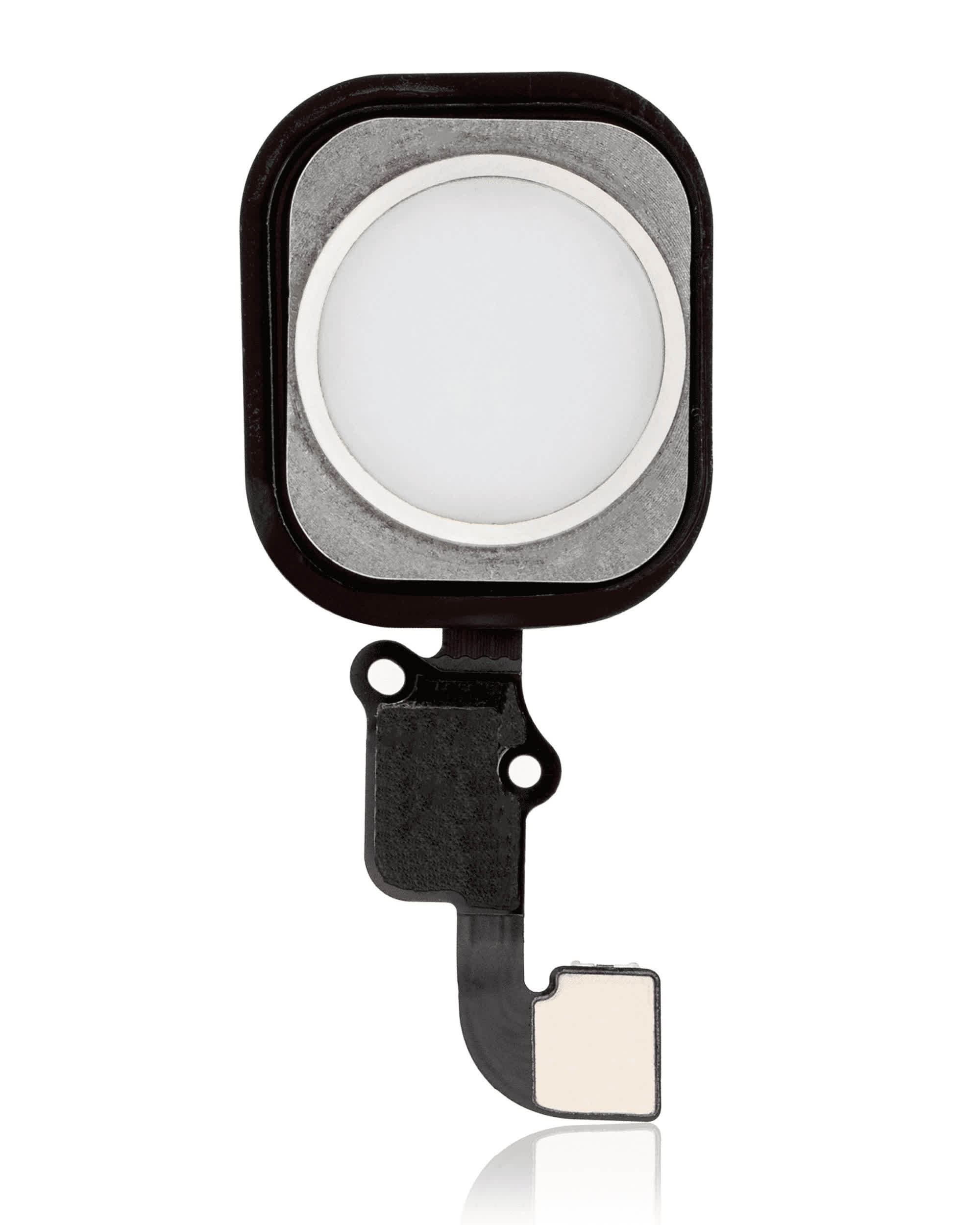 Homebutton mit Flexkabel für iPhone 6 / 6 Plus (Silver (Silber))