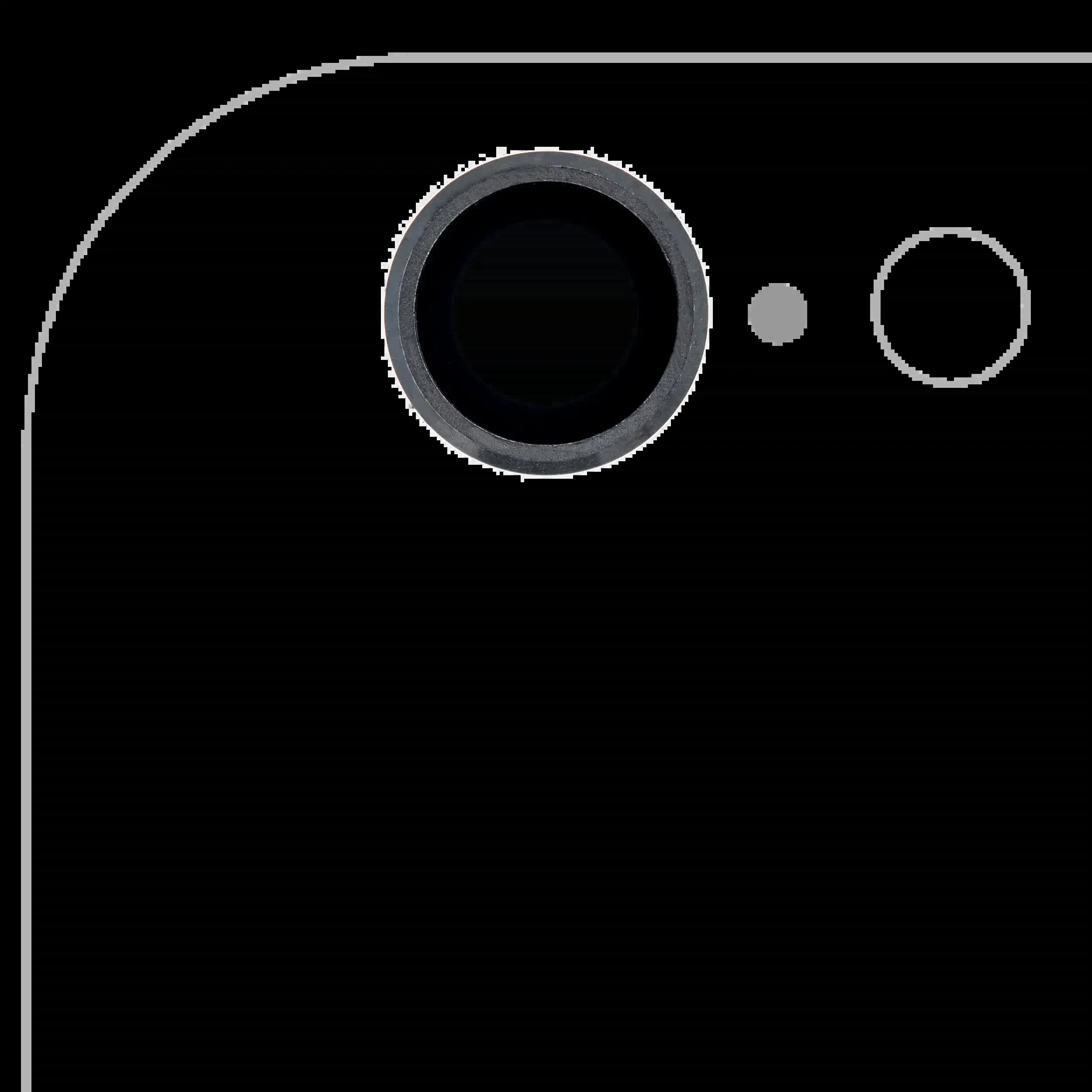 Rückkamera-Glas für iPhone 6 / 6S (Space Gray) (10er-Pack)