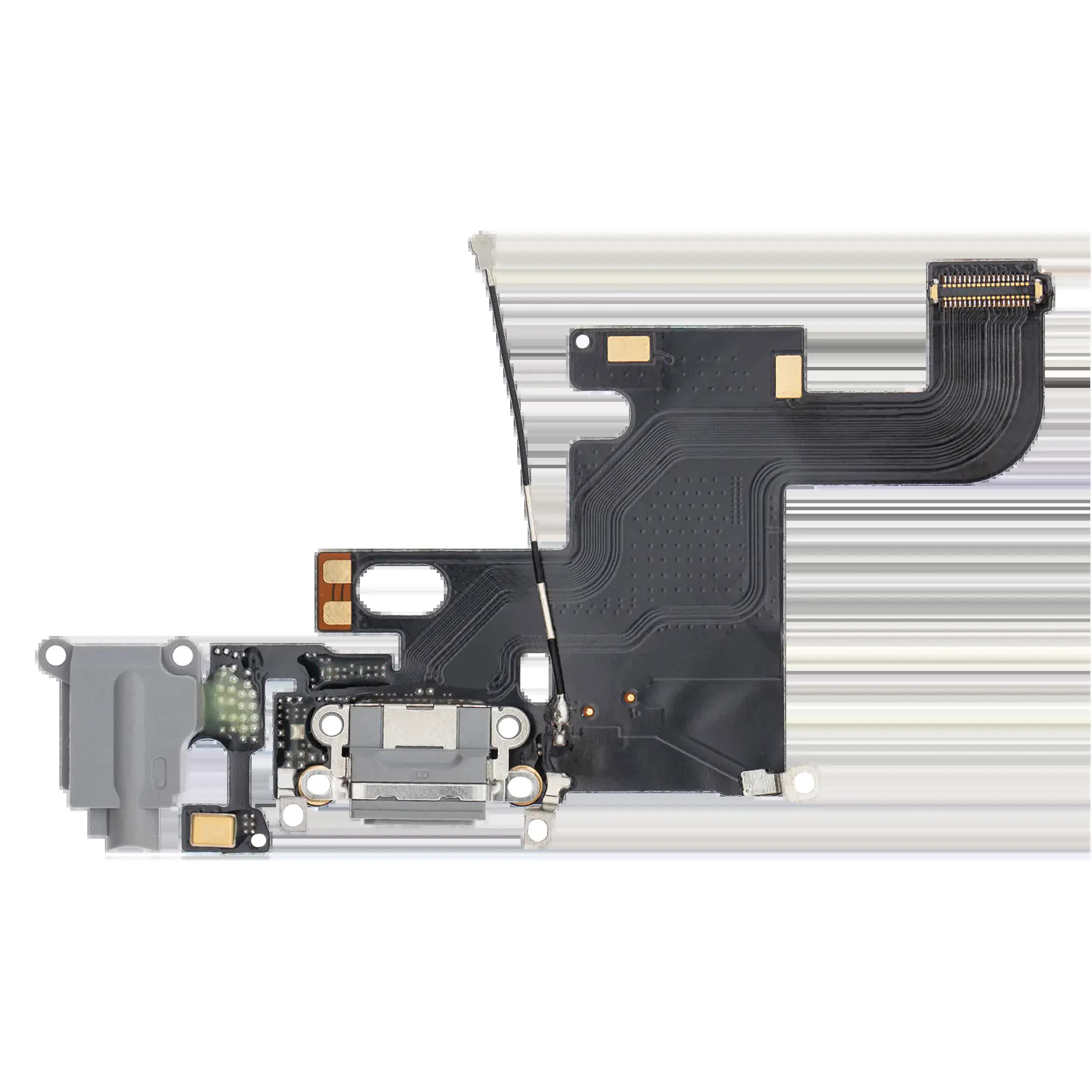 Ladebuchse Flexkabel für iPhone 6 (Premium) (Space Gray)