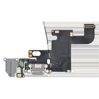 Ladebuchse Flexkabel für iPhone 6 (Aftermarket) (Space Gray)