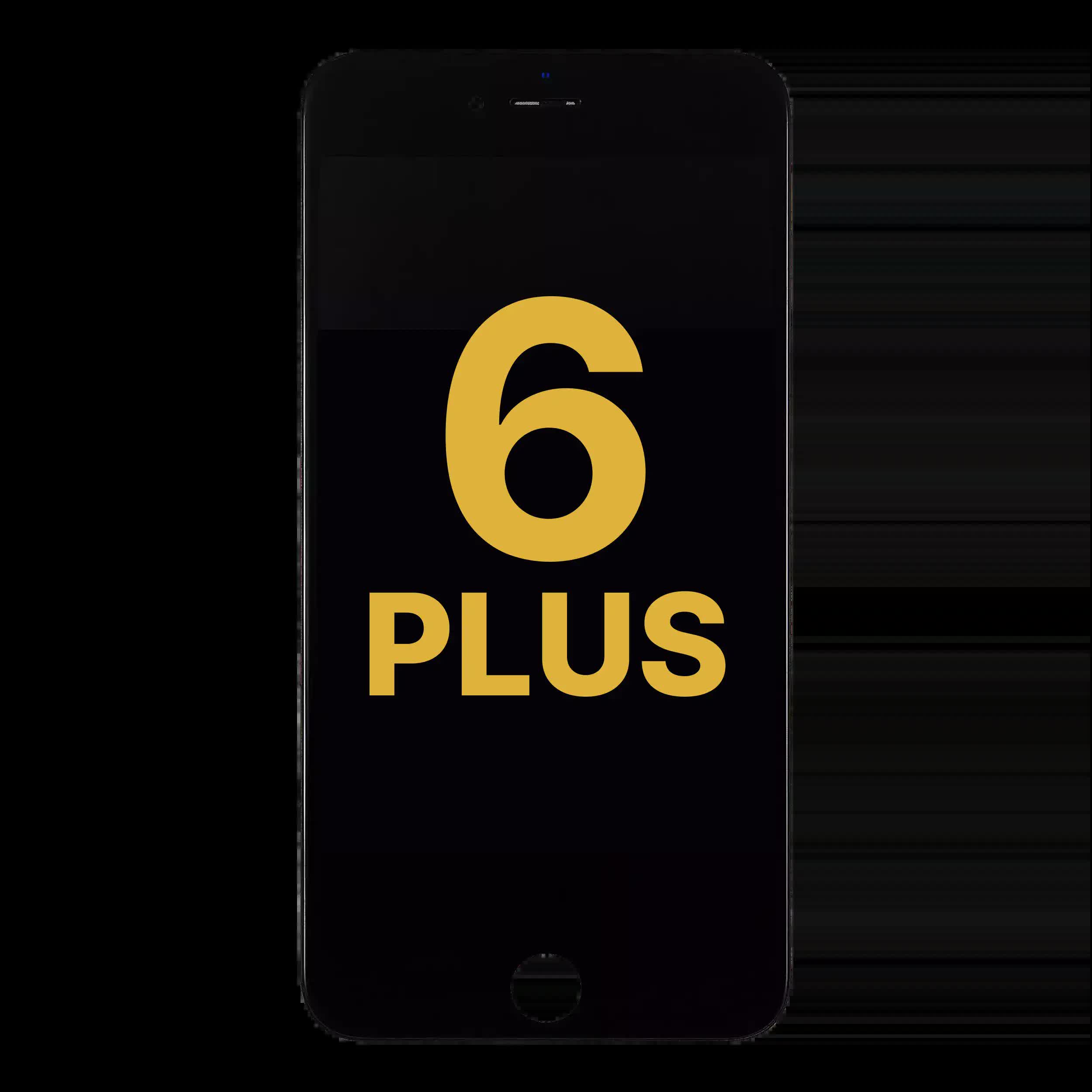 LCD Display für iPhone 6 Plus (professionell aufgearbeitet) (Black (Schwarz))