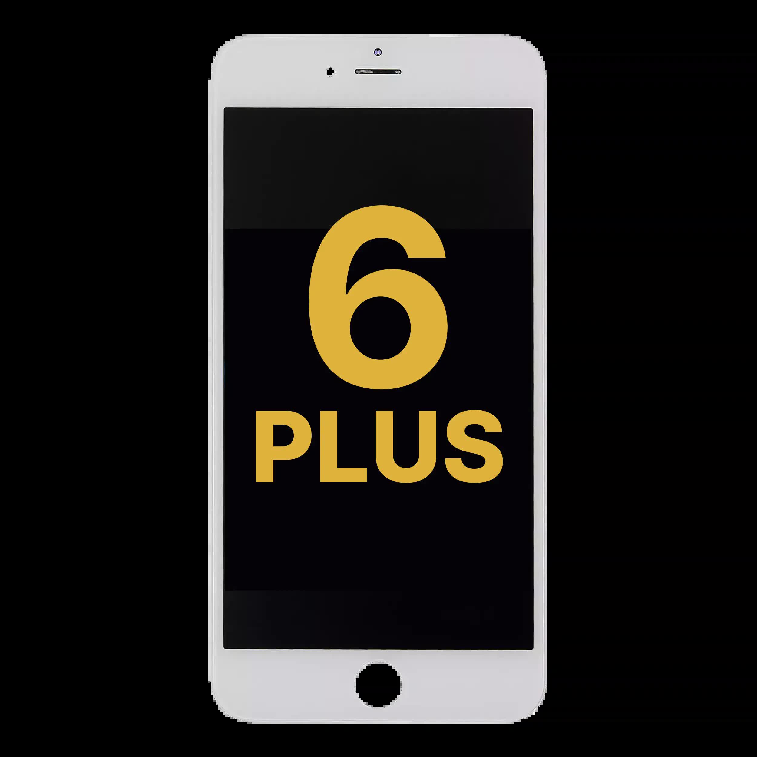 LCD Display für iPhone 6 Plus (professionell aufgearbeitet) (White (Weiß))