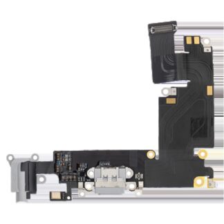 Ladebuchse Flexkabel für iPhone 6 Plus (Premium) (Silver (Silber))