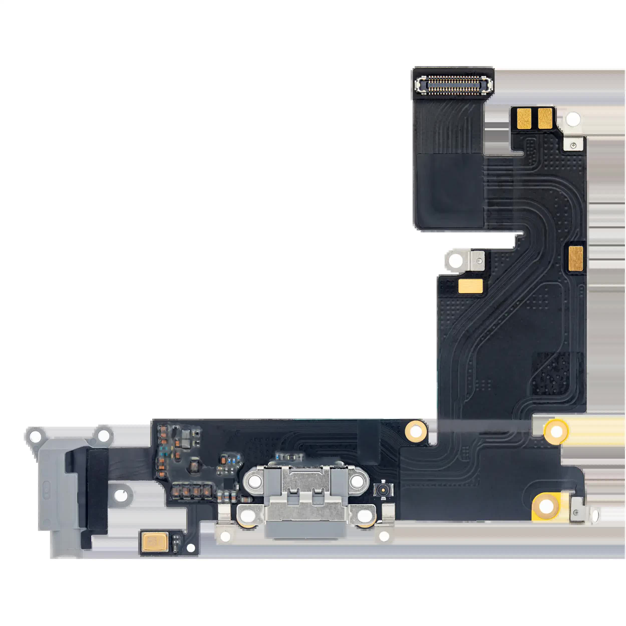 Ladebuchse Flexkabel für iPhone 6 Plus (Premium) (Space Gray)