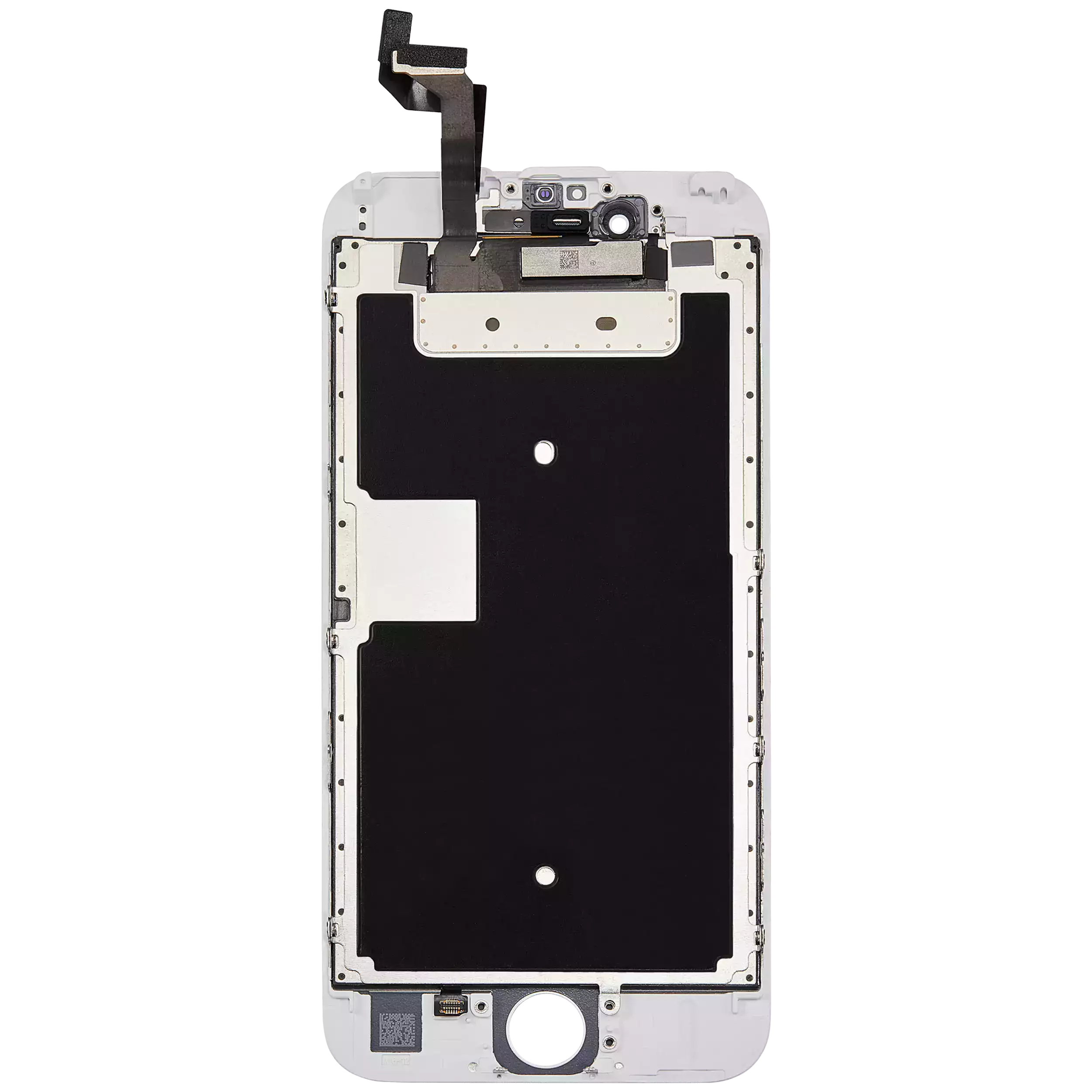 LCD Display mit Stahlplatte für iPhone 6S (professionell aufgearbeitet) (White (Weiß)) – Bild 3