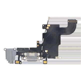 Ladebuchse Flexkabel für iPhone 6S (Aftermarket) (Space Gray)