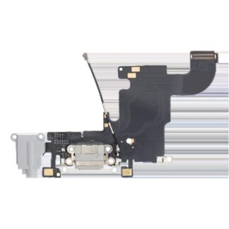 Ladebuchse Flexkabel für iPhone 6S (Aftermarket) (Silver (Silber))