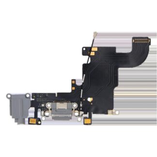 Ladebuchse Flexkabel für iPhone 6S (Premium) (Space Gray)