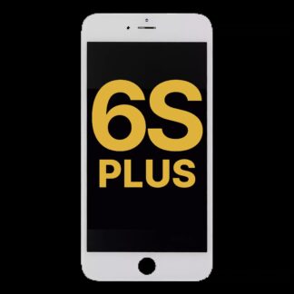 LCD Display mit Stahlplatte für iPhone 6S Plus (professionell aufgearbeitet) (White (Weiß))