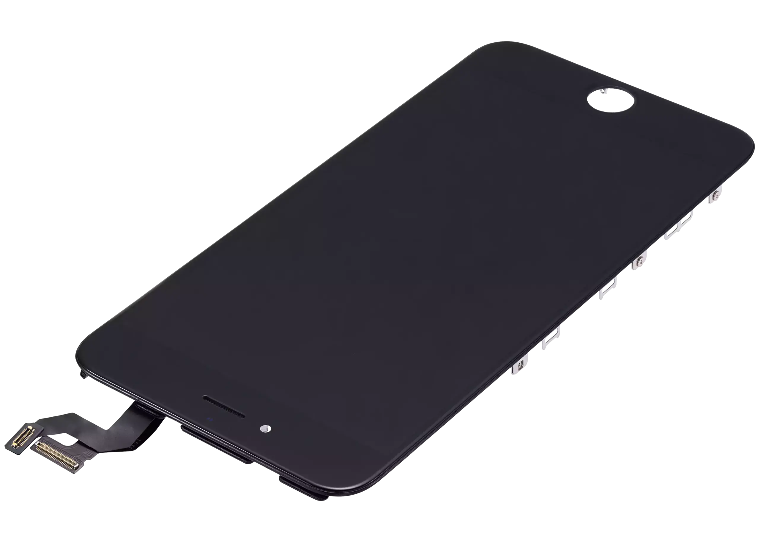 LCD Display mit Stahlplatte für iPhone 6S Plus (professionell aufgearbeitet) (Black (Schwarz)) – Bild 4