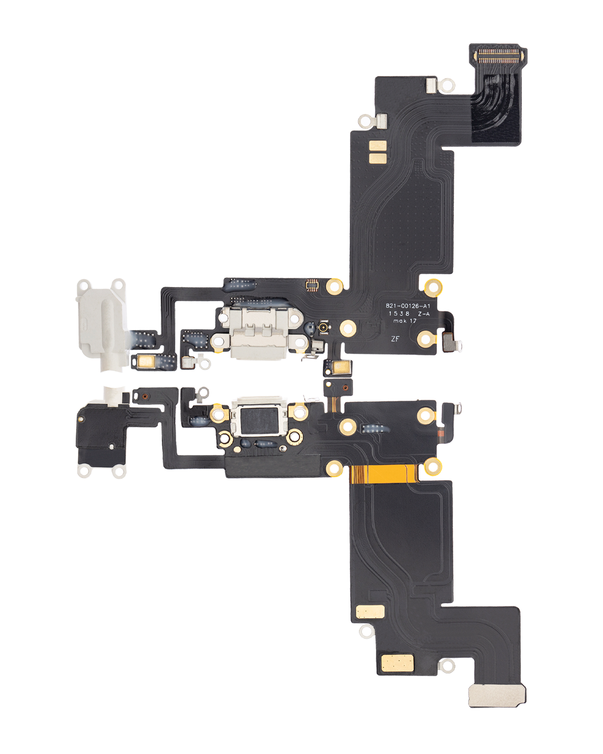 Ladebuchse Flexkabel für iPhone 6S Plus (Aftermarket) (Gold / Rose Gold) – Bild 2