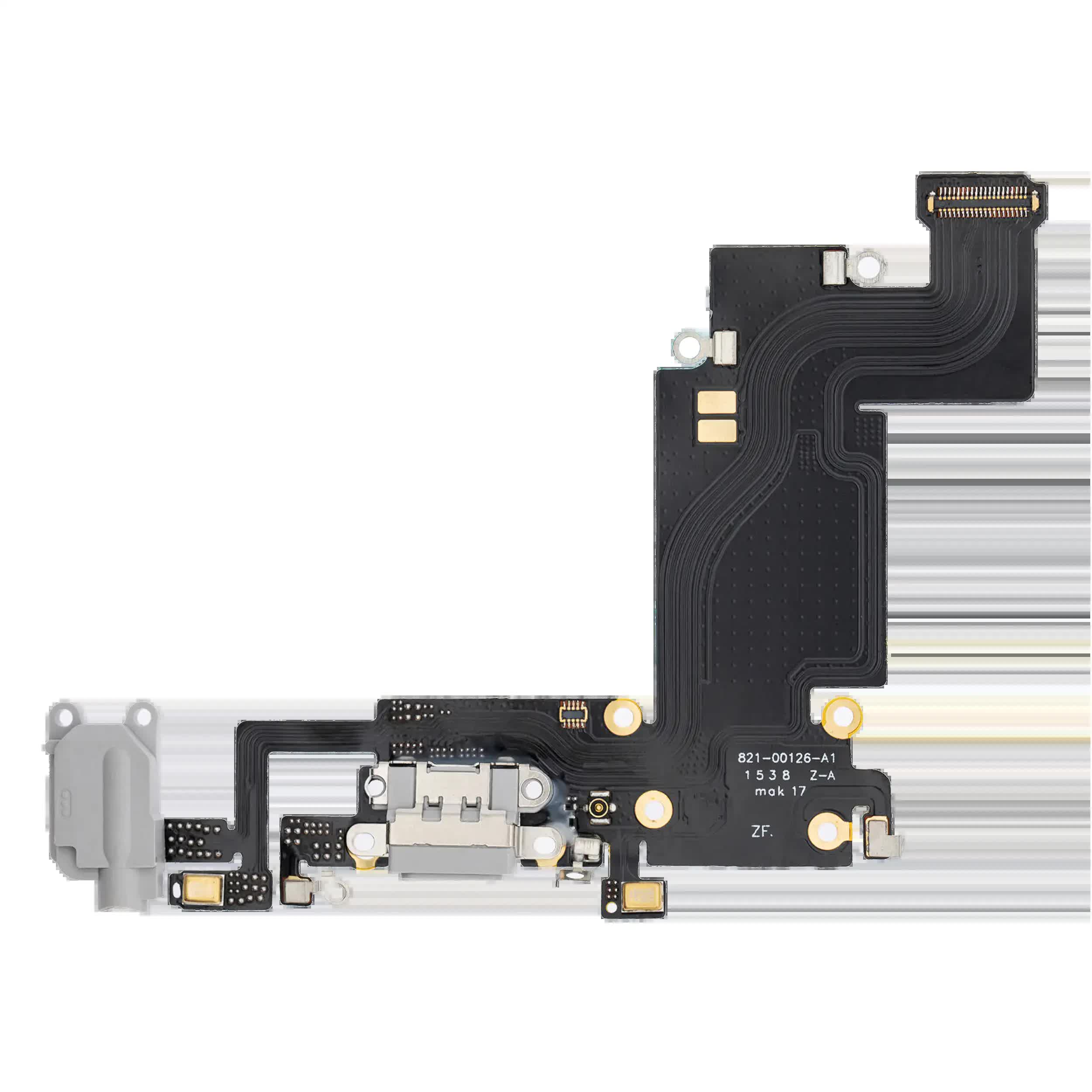 Ladebuchse Flexkabel für iPhone 6S Plus (Aftermarket) (Silver (Silber))