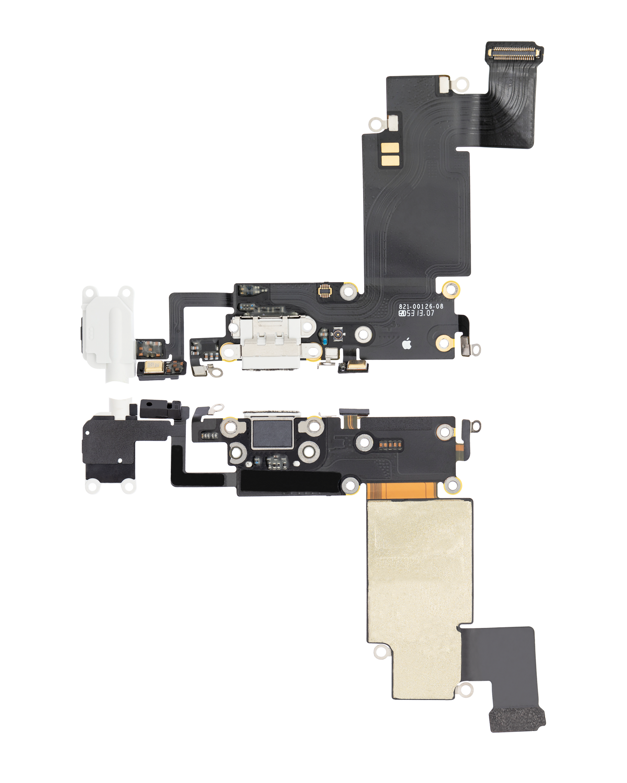 Ladebuchse Flexkabel für iPhone 6S Plus (Premium) (Gold / Rose Gold) – Bild 2