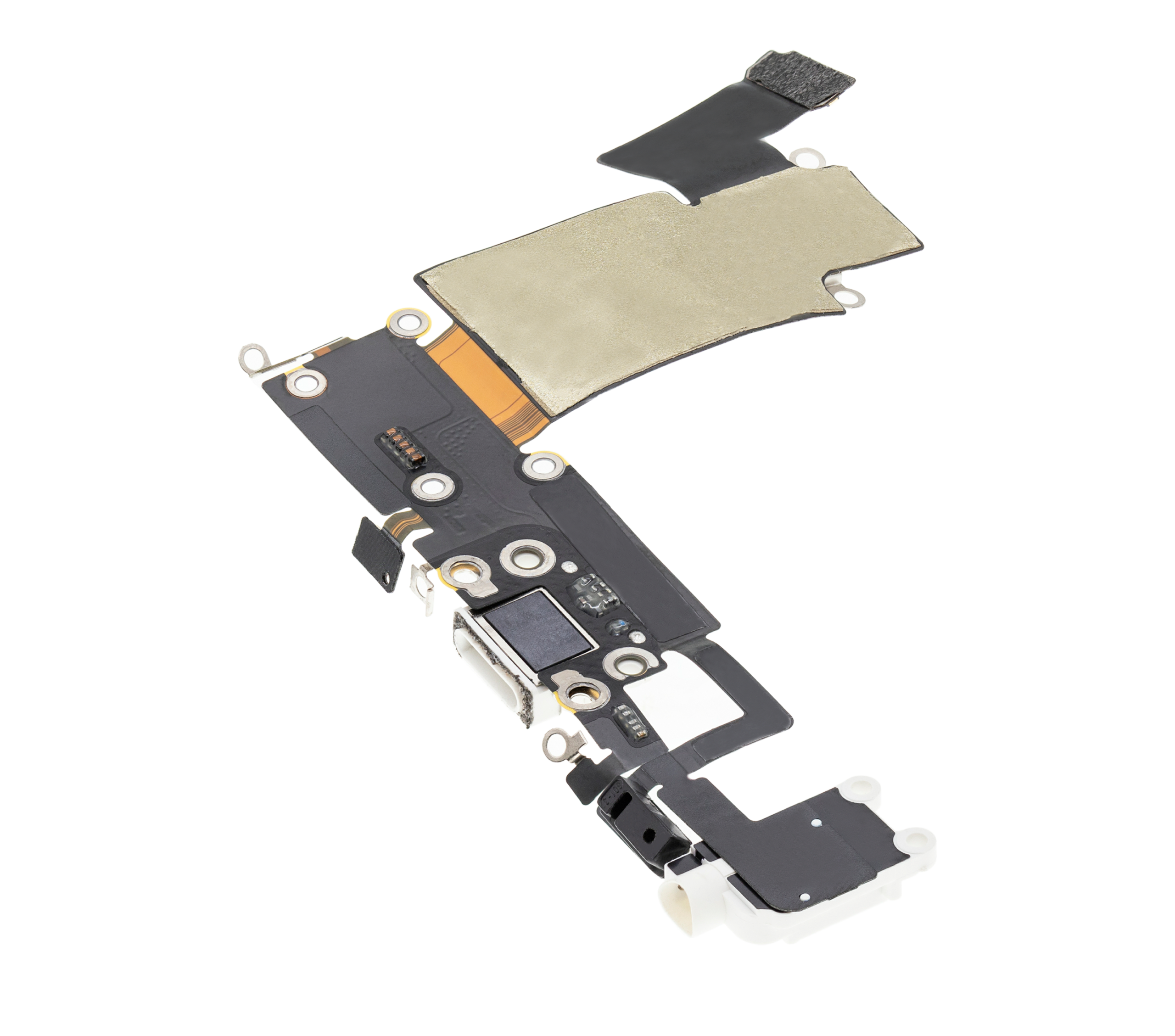 Ladebuchse Flexkabel für iPhone 6S Plus (Premium) (Gold / Rose Gold) – Bild 4