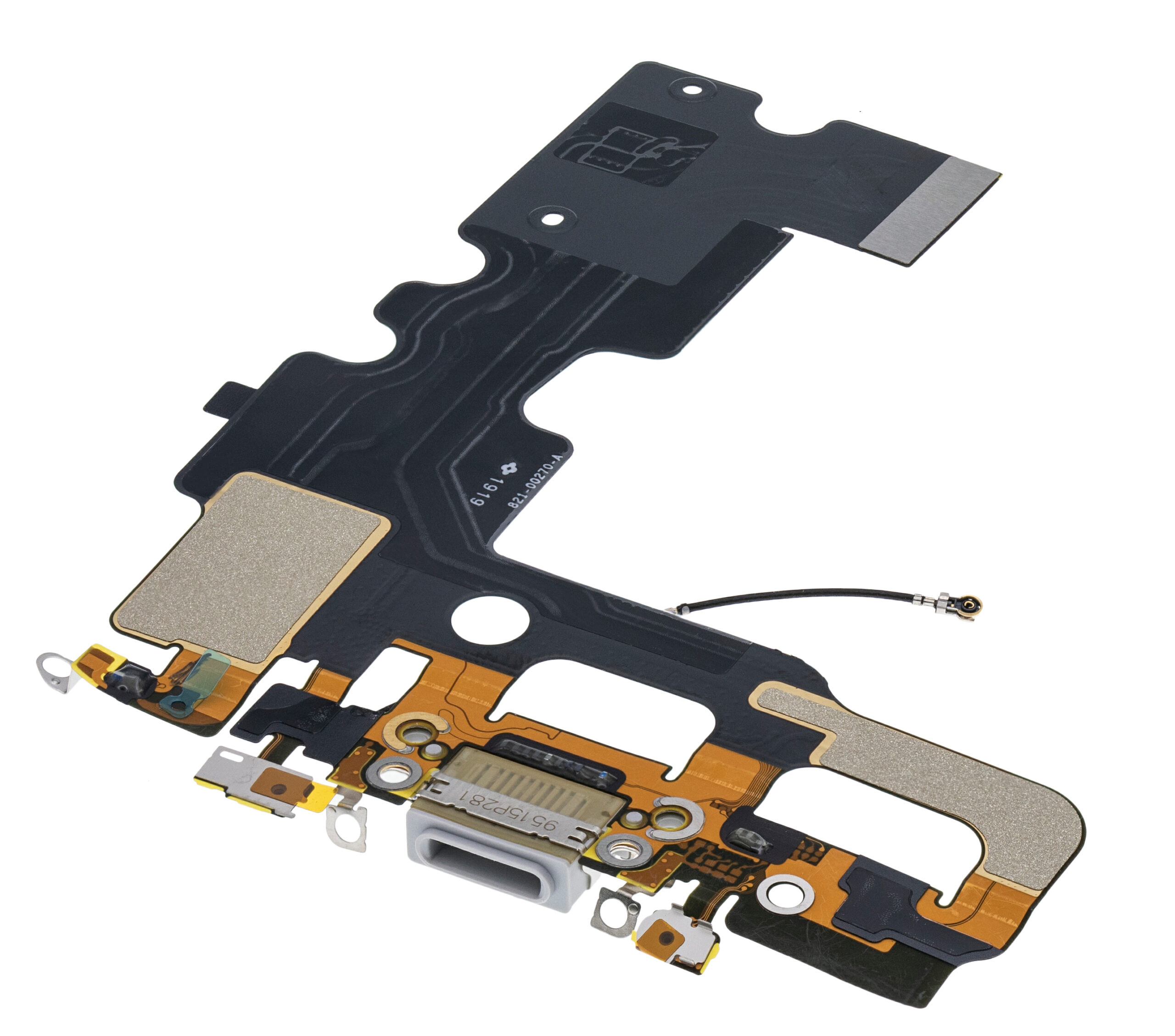 Ladebuchse Flexkabel für iPhone 7 (Premium) (Silver (Silber)) – Bild 4