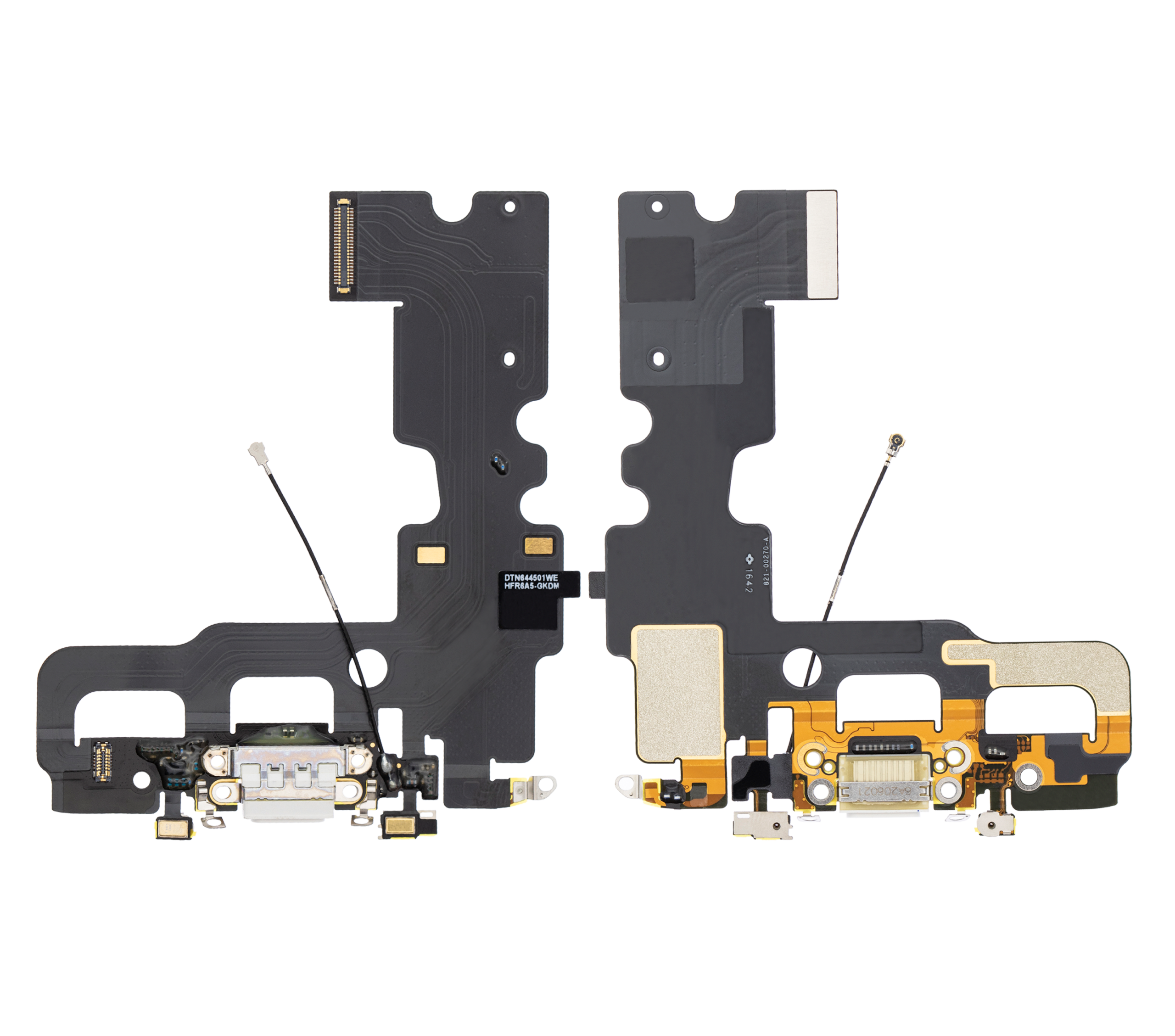 Ladebuchse Flexkabel für iPhone 7 (Premium) (Gold / Rose Gold) – Bild 2