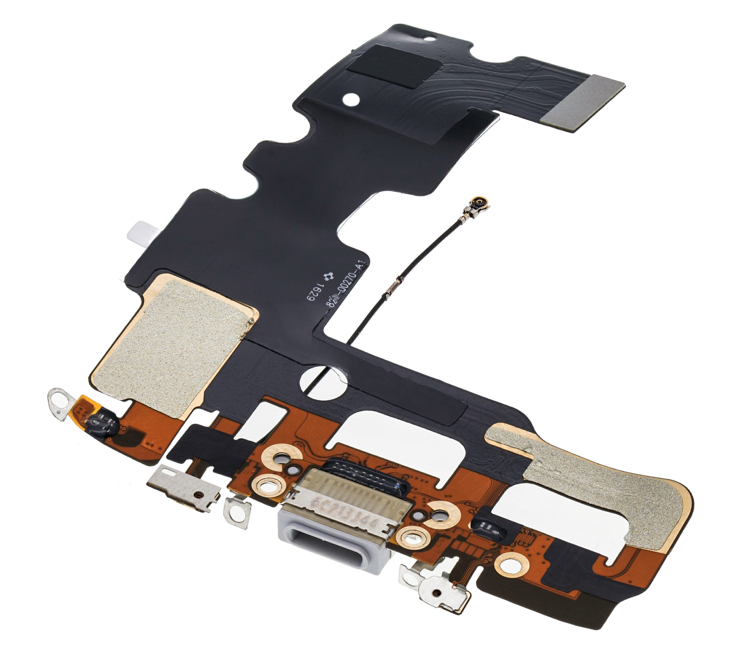 Ladebuchse Flexkabel für iPhone 7 (Aftermarket) (Silver (Silber)) – Bild 4