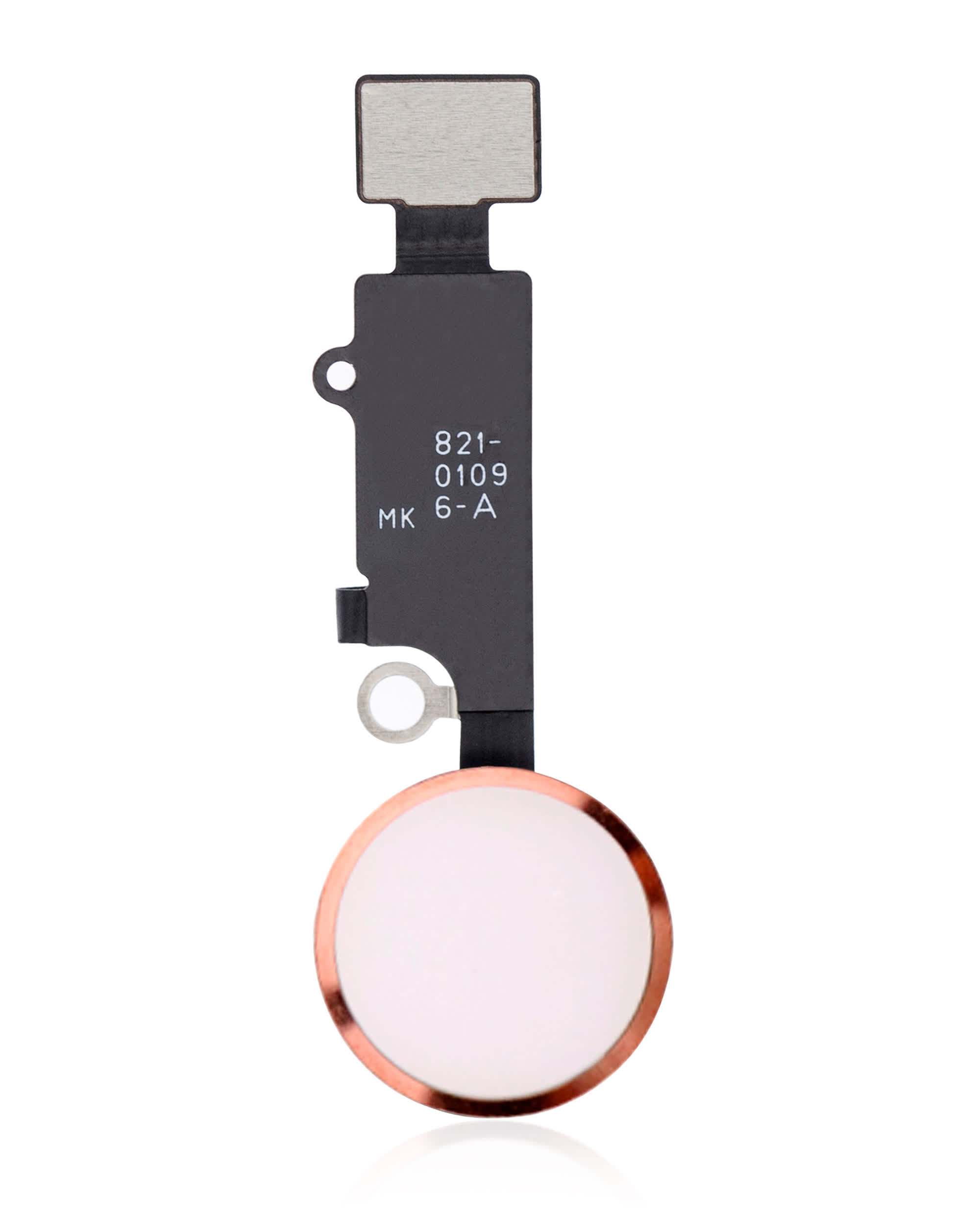 Homebutton mit Flexkabel für iPhone 7 / 7 Plus / 8 / 8 Plus / SE (2020) / SE (2022) (Warning: für Cosmetic Use einzeln) (Rose Gold)