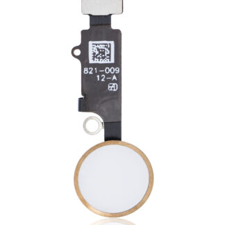Homebutton mit Flexkabel für iPhone 7 / 7 Plus / 8 / 8 Plus / SE (2020) / SE (2022) (Gold) (Warning: für Cosmetic Use einzeln)