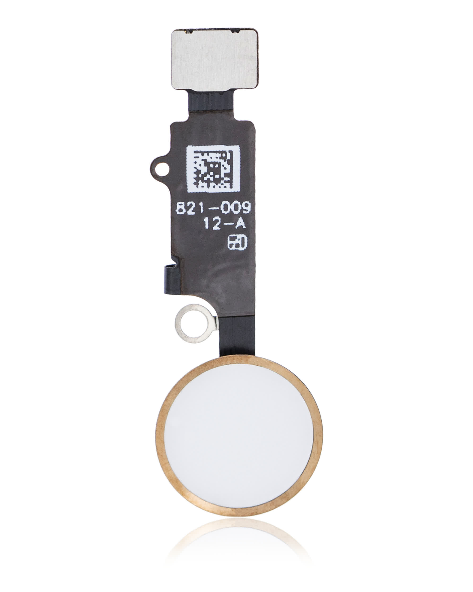 Homebutton mit Flexkabel für iPhone 7 / 7 Plus / 8 / 8 Plus / SE (2020) / SE (2022) (Gold) (Warning: für Cosmetic Use einzeln)