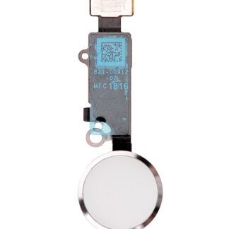 Homebutton mit Flexkabel für iPhone 7 / 7 Plus / 8 / 8 Plus / SE (2020) / SE (2022) (Silver (Silber)) (Warning: für Cosmetic Use einzeln)