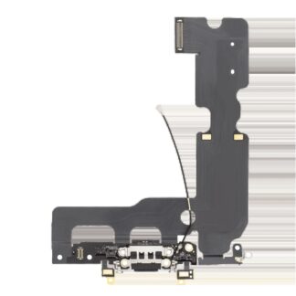 Ladebuchse Flexkabel für iPhone 7 Plus (Premium) (Jet / Matte Black)