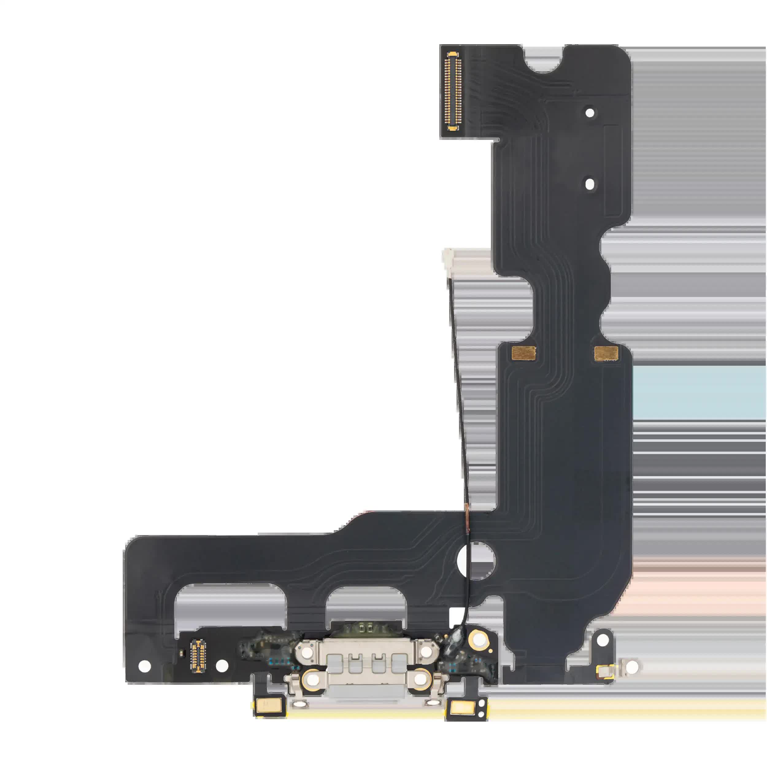 Ladebuchse Flexkabel für iPhone 7 Plus (Premium) (Silver (Silber))