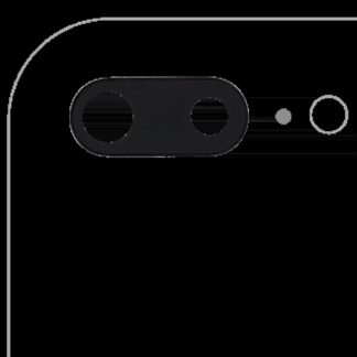 Rückkamera-Glas mit Halterung und Blende für iPhone 7 Plus (Real Sapphire) (Premium) (10er-Pack)