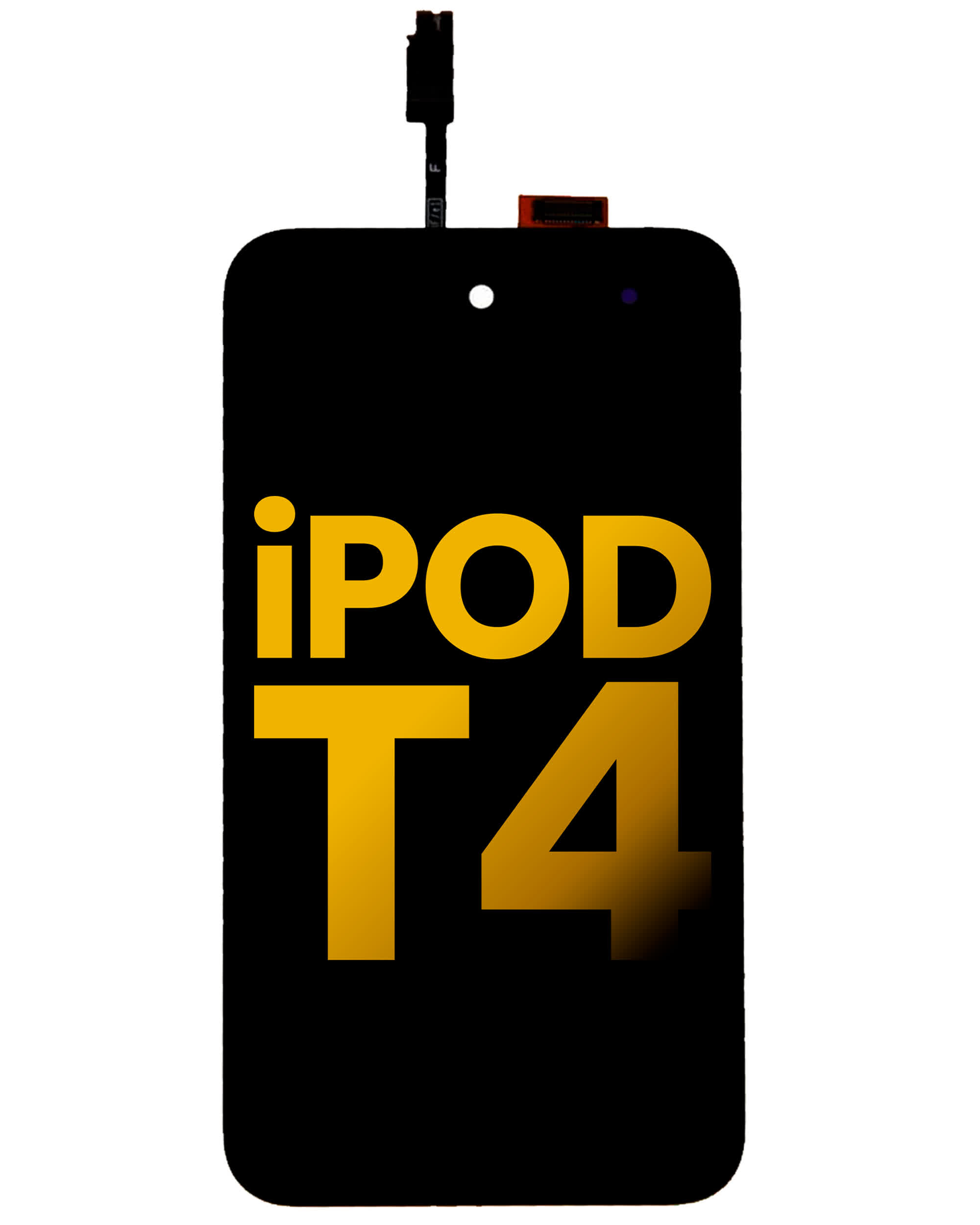 LCD Display für iPod Touch 4 (Premium) (Black (Schwarz))