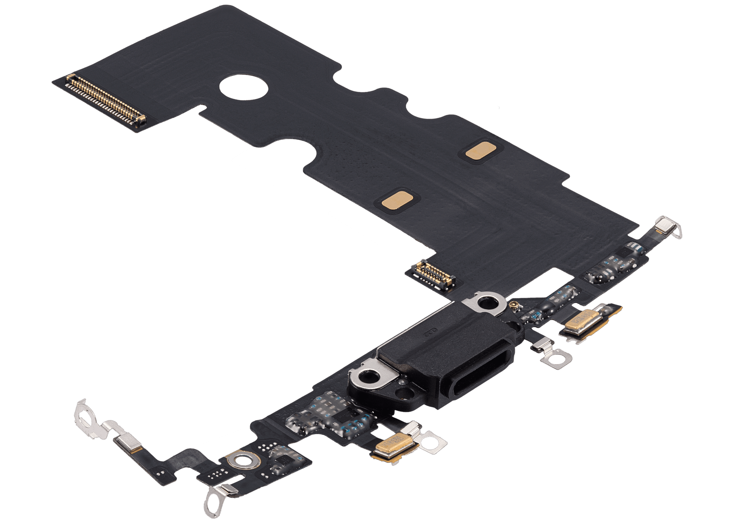 Ladebuchse Flexkabel für iPhone 8 (Premium) (Space Gray) – Bild 4