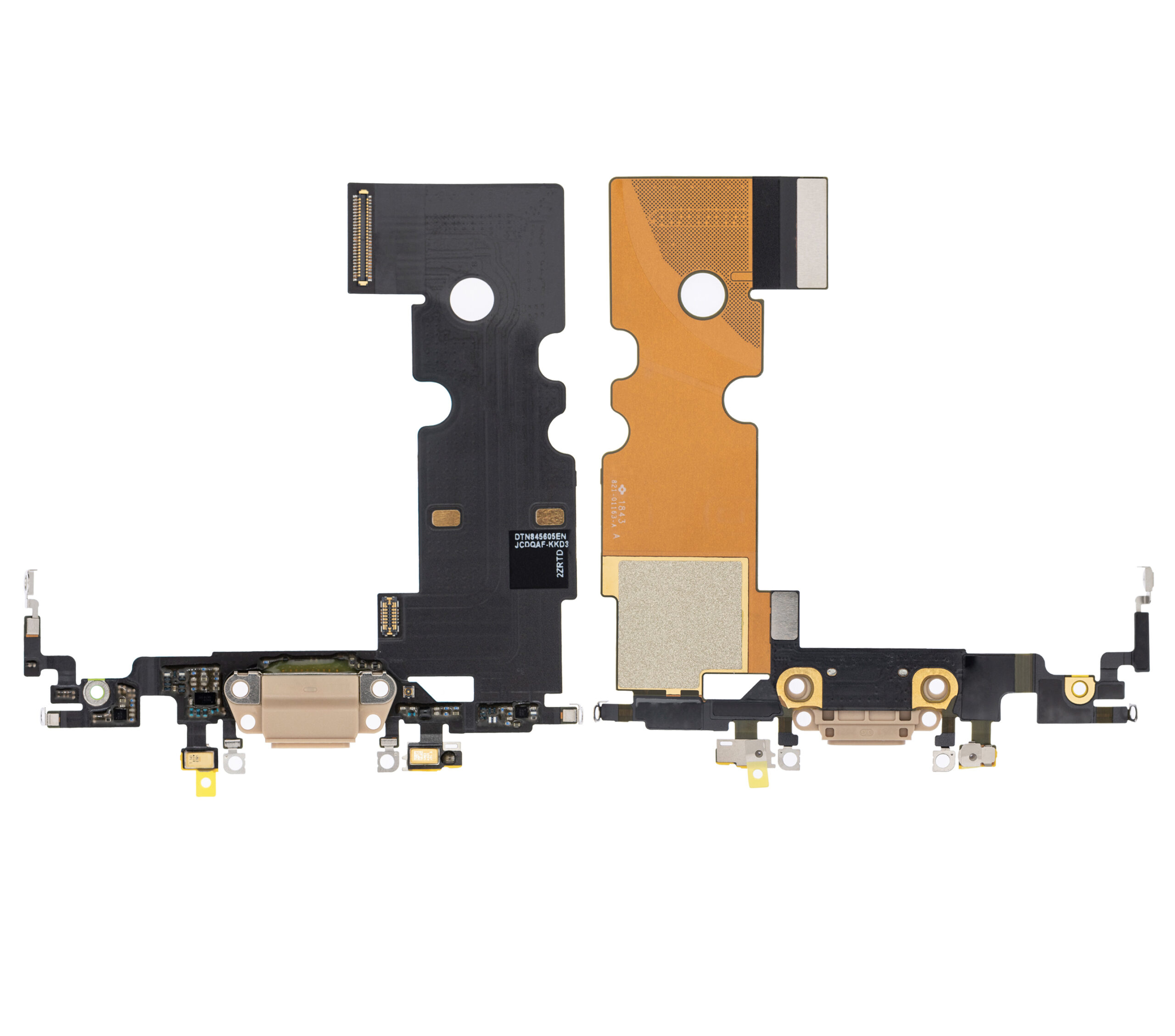 Ladebuchse Flexkabel für iPhone 8 (Premium) (Gold) – Bild 2