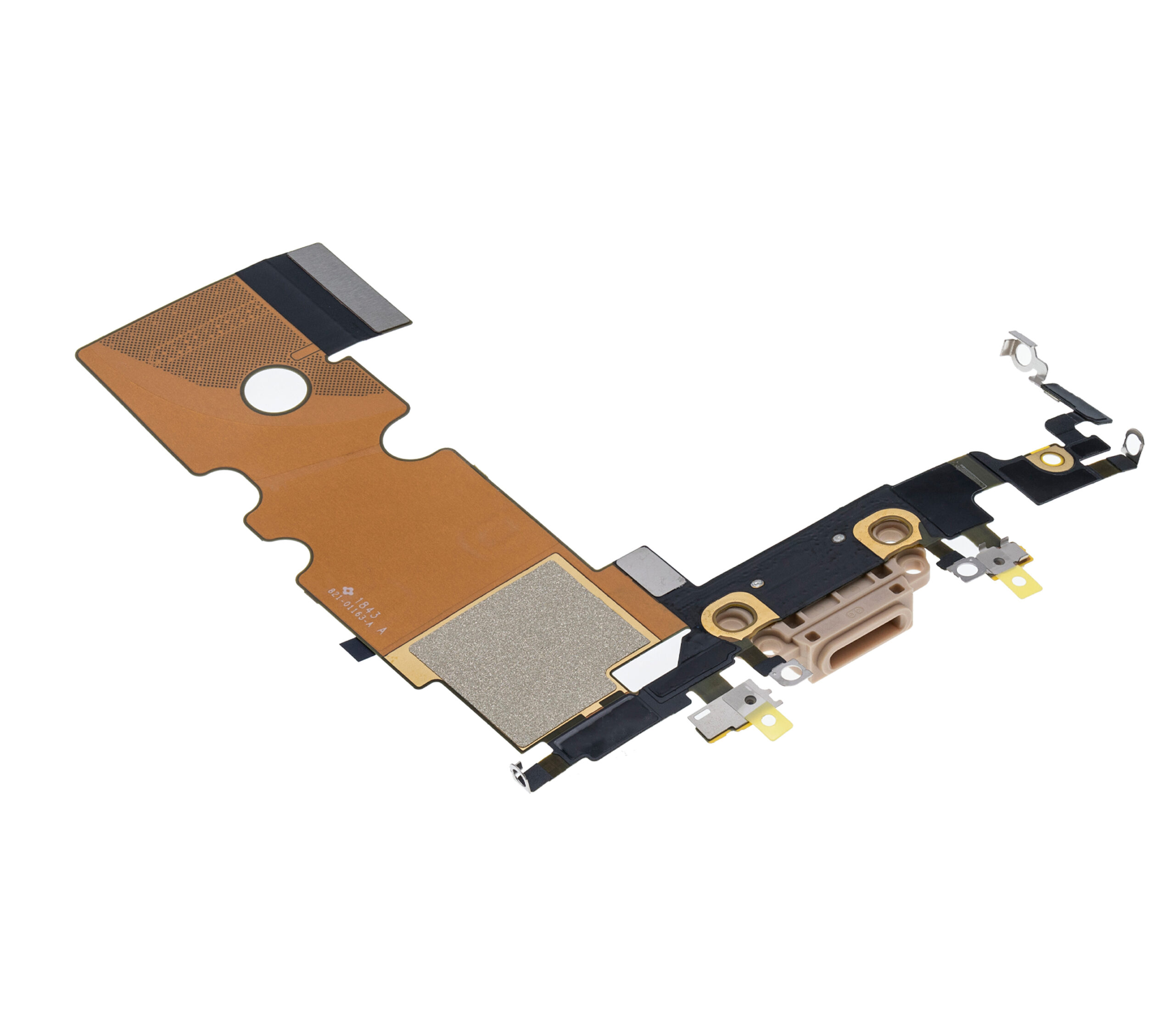 Ladebuchse Flexkabel für iPhone 8 (Premium) (Gold) – Bild 4