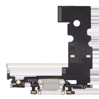Ladebuchse Flexkabel für iPhone 8 (Premium) (Silver (Silber))