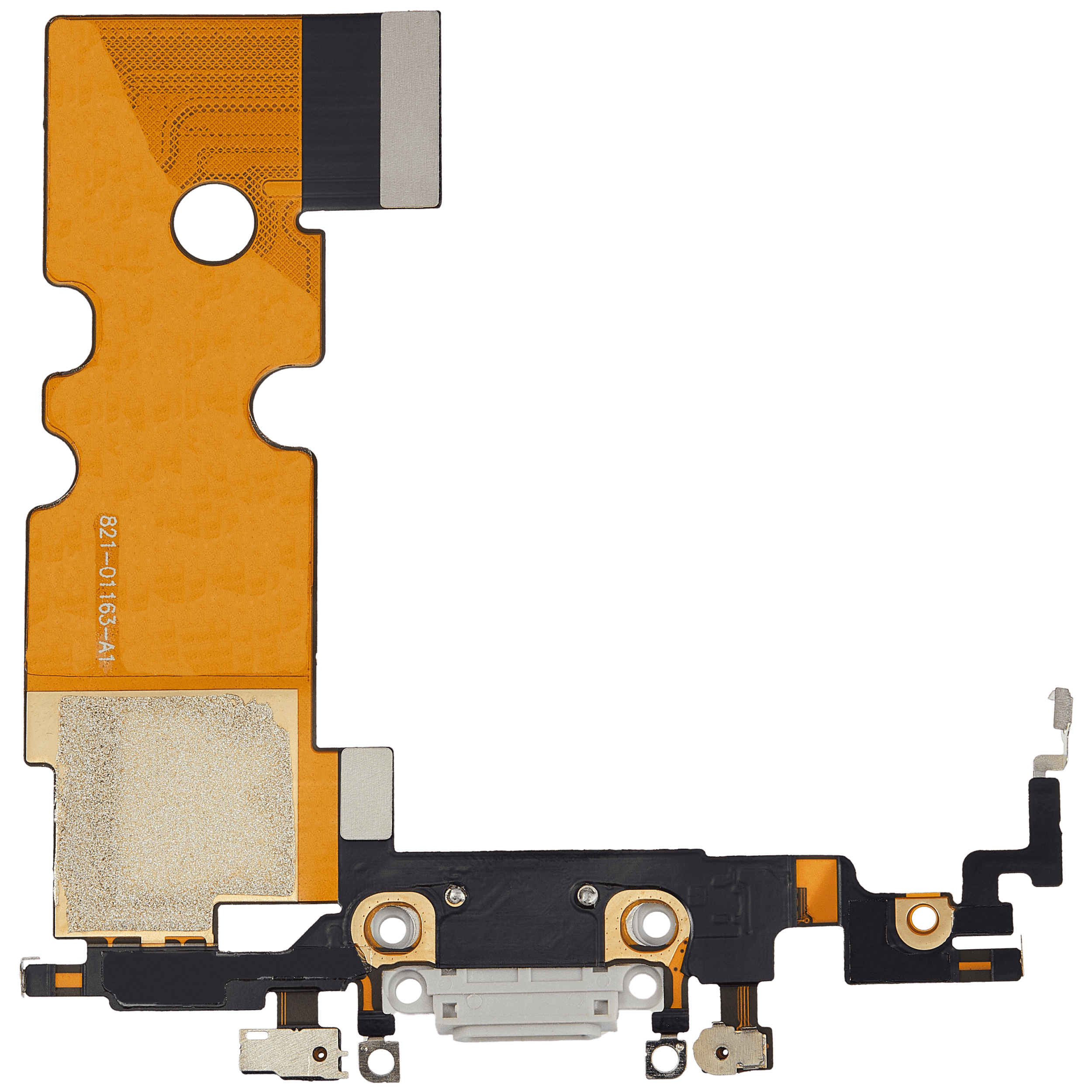 Ladebuchse Flexkabel für iPhone 8 (Aftermarket) (Silver (Silber)) – Bild 3