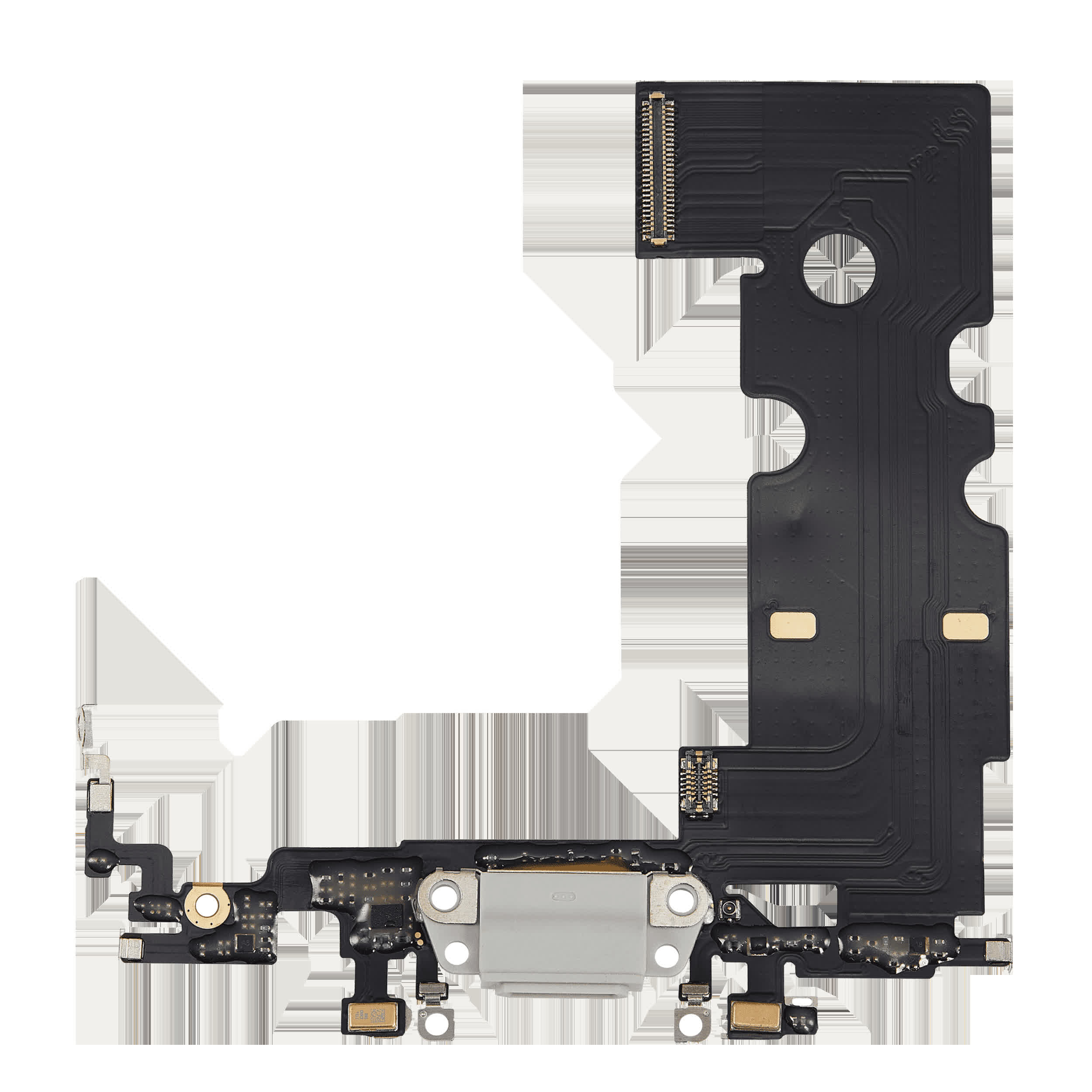 Ladebuchse Flexkabel für iPhone 8 (Aftermarket) (Silver (Silber))
