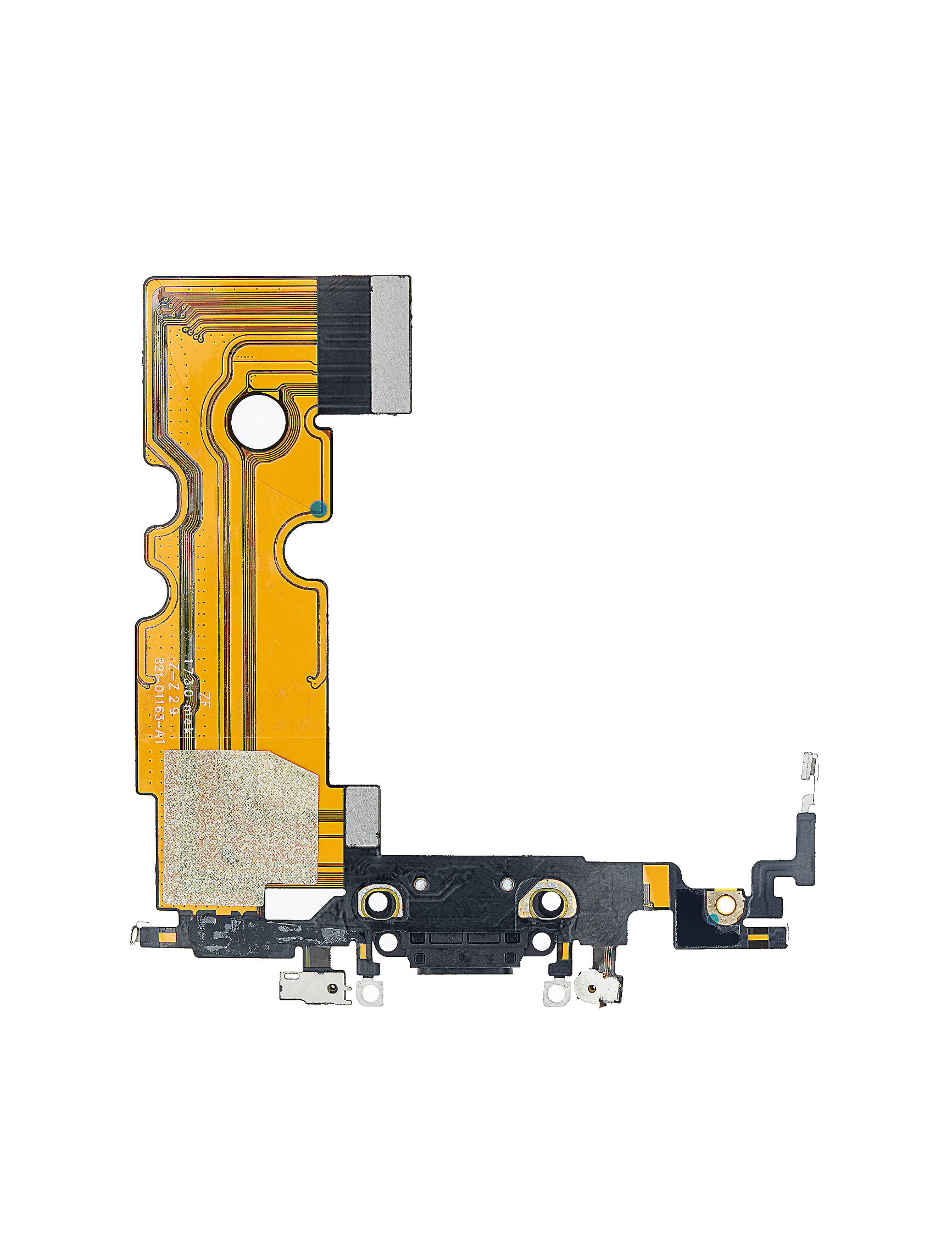 Ladebuchse Flexkabel für iPhone 8 (Aftermarket) (Space Gray) – Bild 3