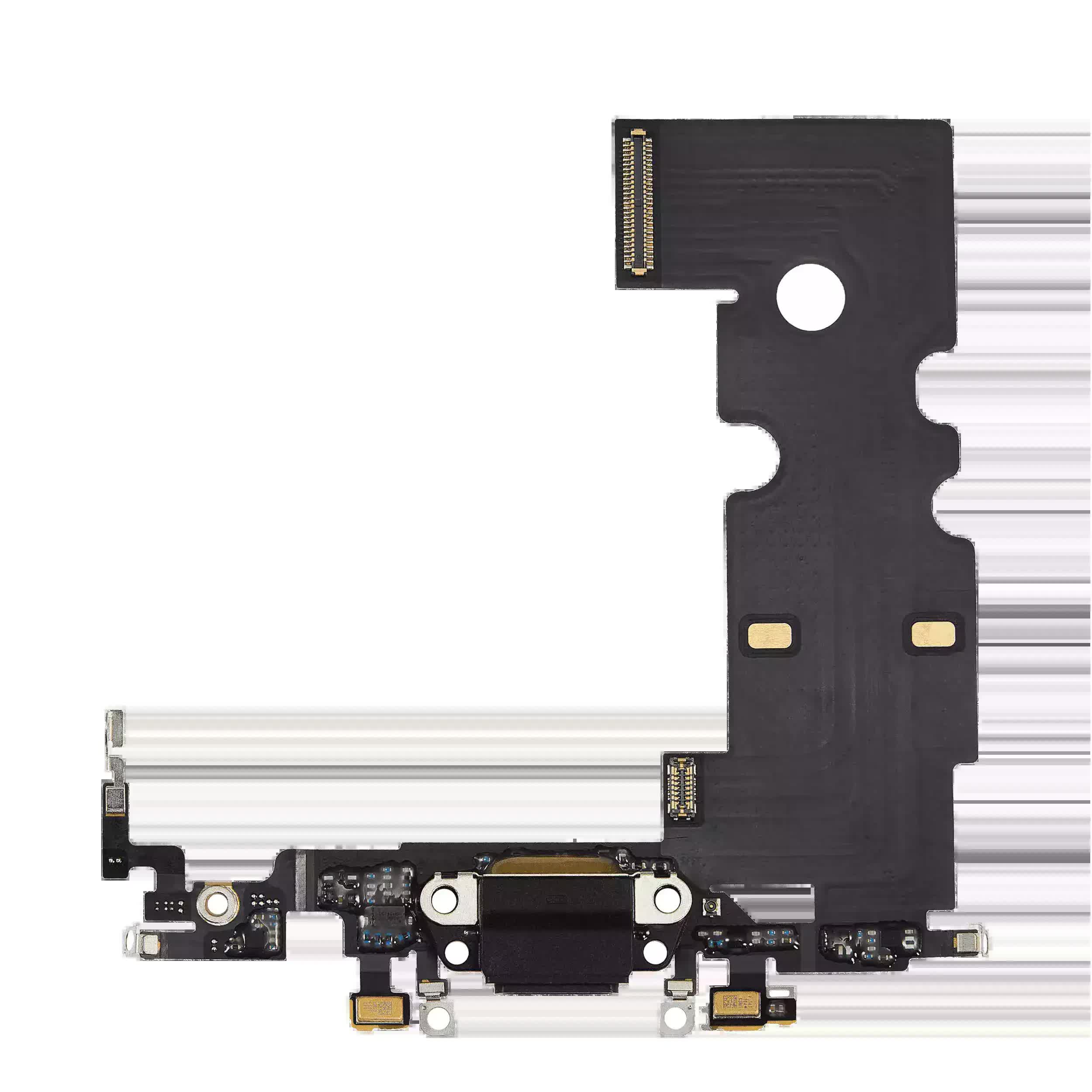 Ladebuchse Flexkabel für iPhone 8 (Aftermarket) (Space Gray)