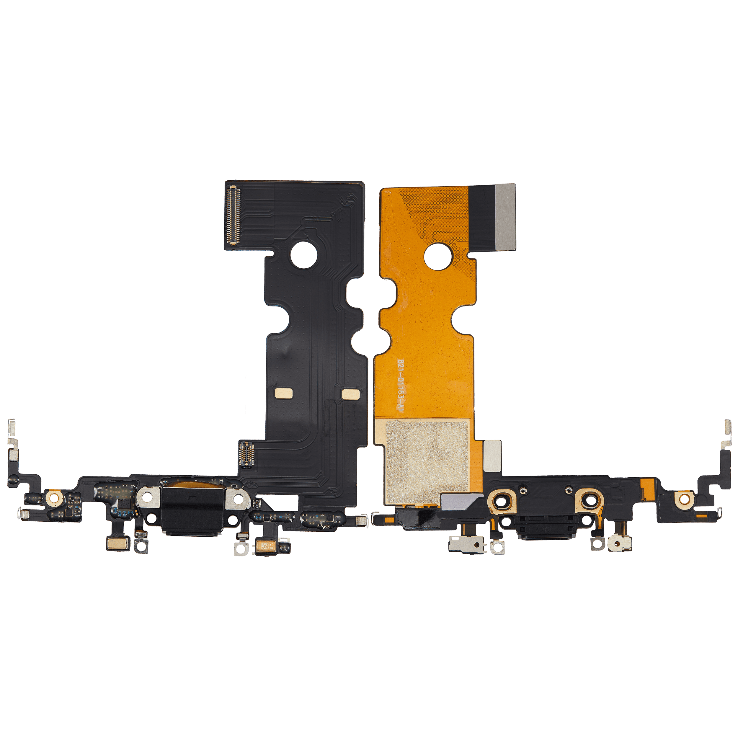 Ladebuchse Flexkabel für iPhone SE (2020) (Aftermarket Plus) (Space Gray) – Bild 2