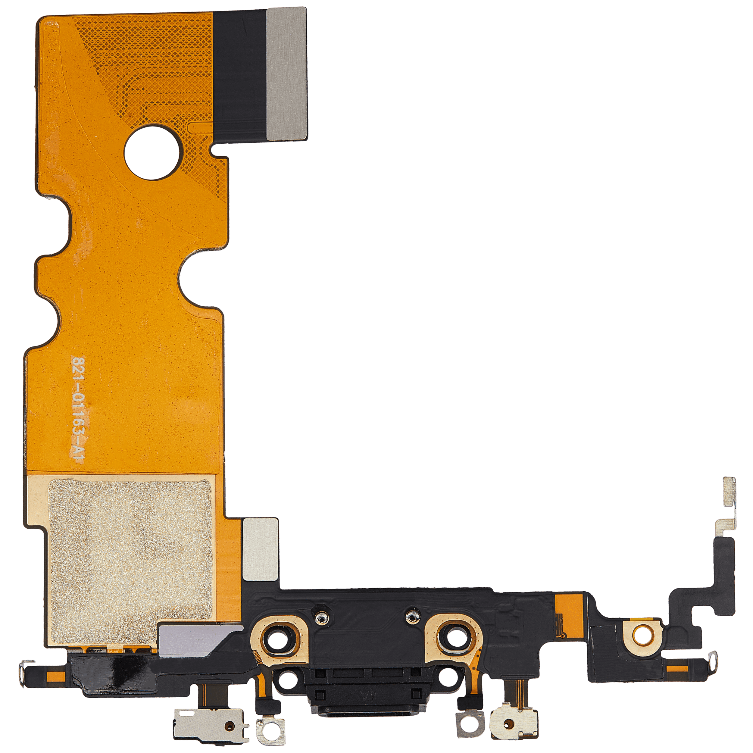 Ladebuchse Flexkabel für iPhone SE (2020) (Aftermarket Plus) (Space Gray) – Bild 3